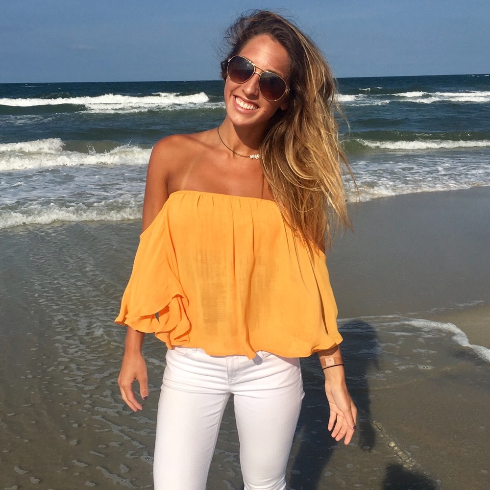 Express flowy summer top